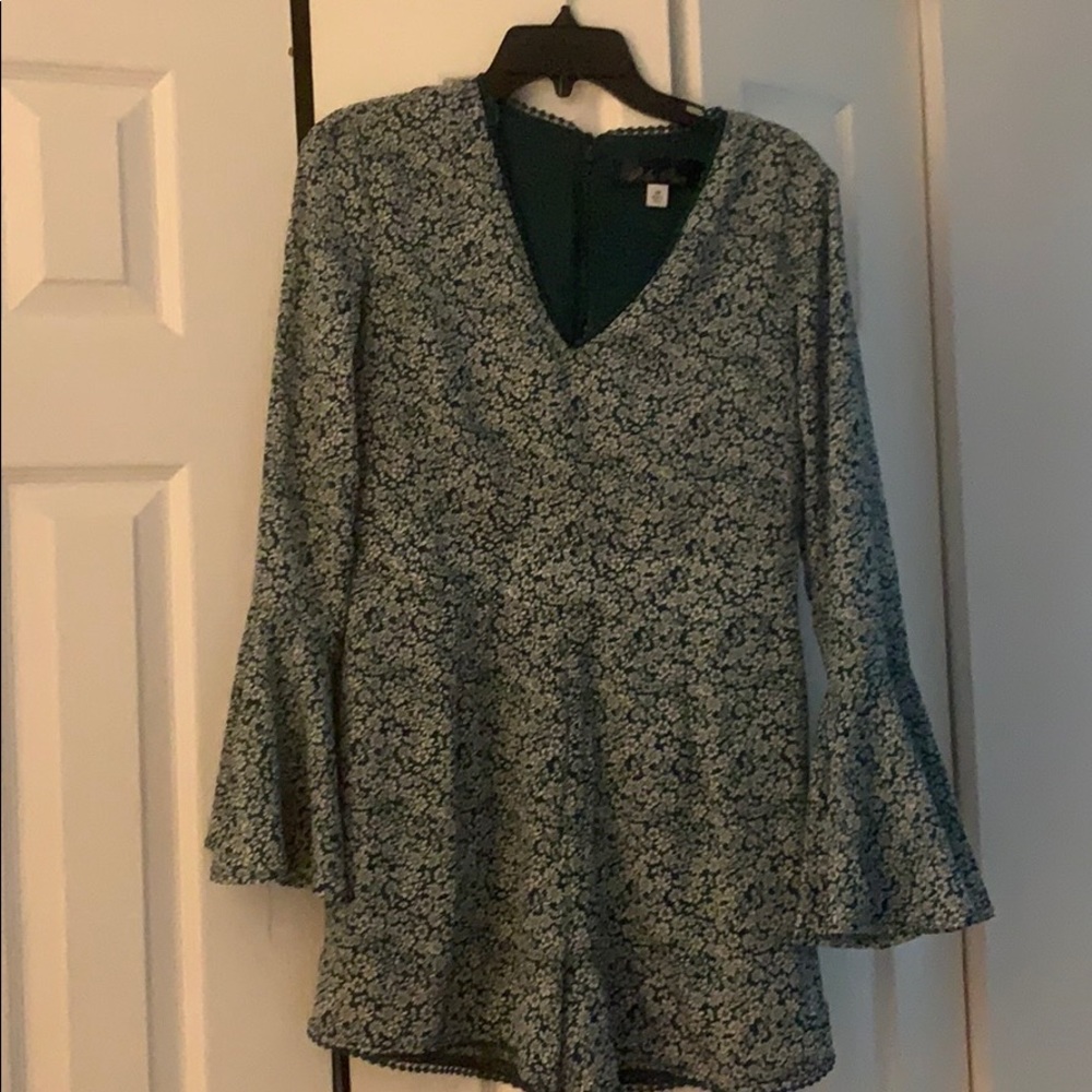 Long sleeve romper